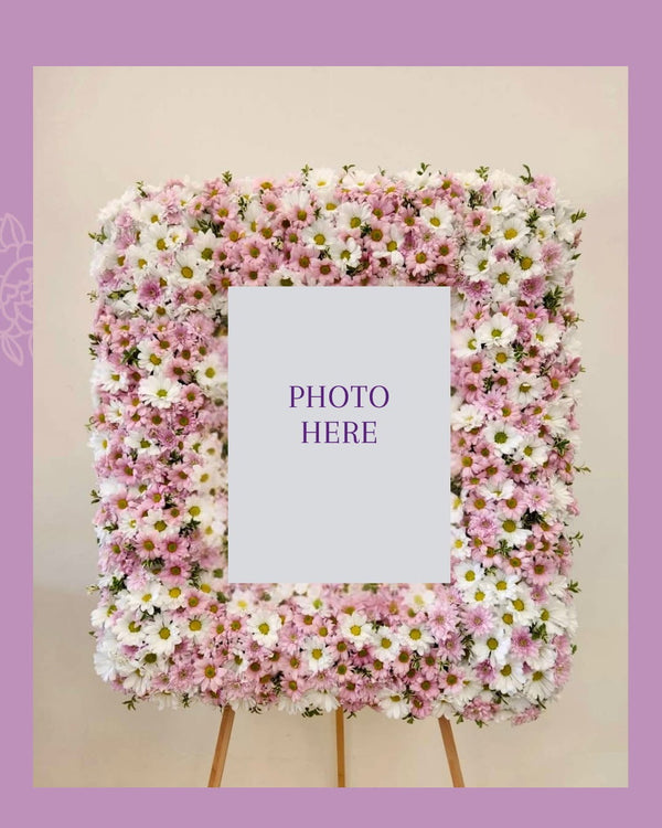 Pink Tribute with Photo Frame